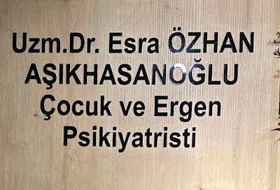 Д-р Esra Özhan Aşıkhasanoğlu - Çocuk ve Ergen Psikiyatristi