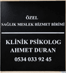 Klinik Psikolog Ahmet Duran