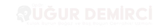 Surg. Dr. Uğur Demirci Kulak Burun Boğaz ve Baş Boyun Cerrahisi Uzmanı